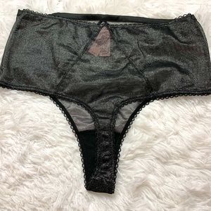 Black shimmer Dream Angels Thong
